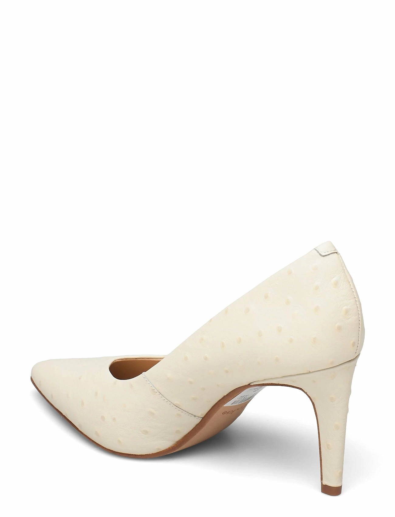 Clarks Genoa85 Court Pumps For Women White Interest 3 Clarks Genoa85 Court Pumps For Women White Interest - Image 3