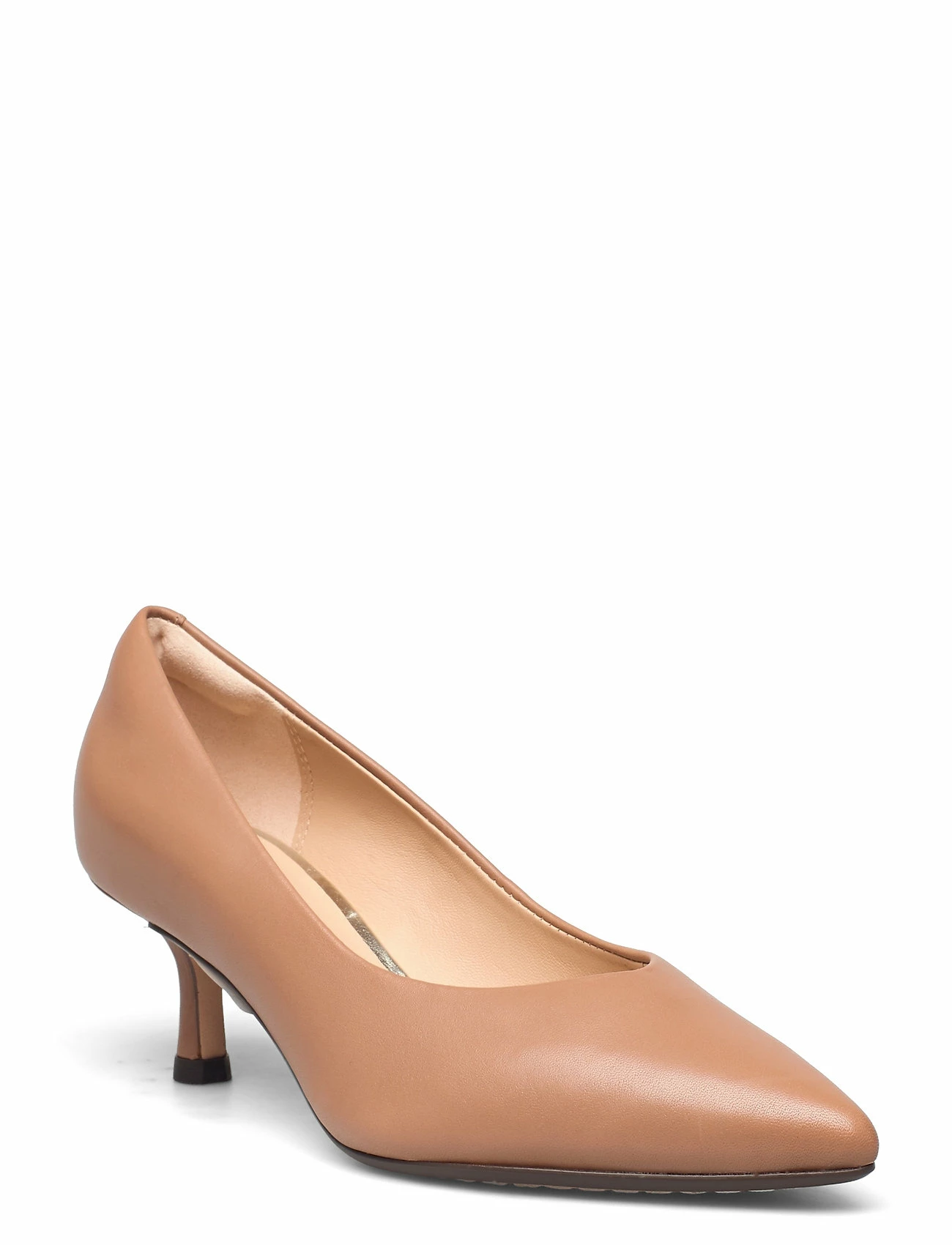 Clarks Violet55 Court Pumps For Women Praline Leather 6 Clarks Violet55 Court Pumps For Women Praline Leather - Image 6