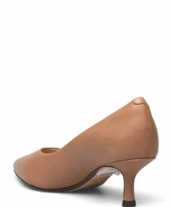 Clarks Violet55 Court Pumps For Women Praline Leather 8 Clarks Violet55 Court Pumps For Women Praline Leather -Heeled shoes Sales Store clr26161314 cpralineleather v4d 2
