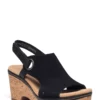 Clarks Giselle Sea Heeled Sandals For Women Black Sde