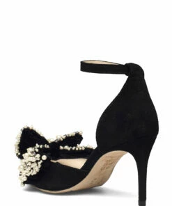 Custommade Maritas Suede Pumps For Women Anthracite Black 8 Custommade Maritas Suede Pumps For Women Anthracite Black -Heeled shoes Sales Store cmm999606041 canthraciteblack v999 2