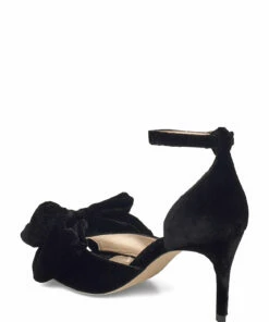 Custommade Marita Velvet Heeled Sandals For Women 268 Deep Lavender -Heeled shoes Sales Store cmm999620031 canthraciteblack v999 2