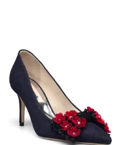 Custommade Aljo Denim Pumps For Women 441 Dark Blue -Heeled shoes Sales Store cmm999634013 c441darkblue 1