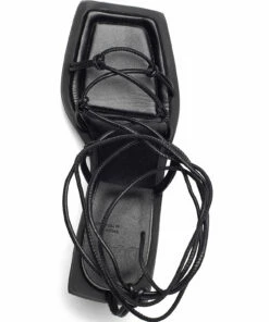 Day Birger et Mikkelsen Nicole - Strap Heel Heeled Sandals For Women Black -Heeled shoes Sales Store day6524162 cblack v190303 3