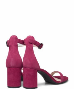 ECCO ELEVATE 75 BLOCK SANDAL Heeled Sandals For Women Sangria -Heeled shoes Sales Store ec291003 csangria v05422 4