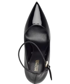 Michael Kors KEKE ANKLE STRAP Pumps For Women 001 Black -Heeled shoes Sales Store elk40r2kehs1a c001black v001 3