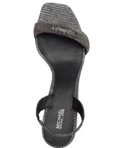 Michael Kors MILA SANDAL Heeled Sandals For Women 021 Anthracite 9 Michael Kors MILA SANDAL Heeled Sandals For Women 021 Anthracite -Heeled shoes Sales Store elk40r2mima1d c021anthracite v021 3