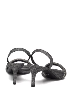 Michael Kors MILA SANDAL Heeled Sandals For Women 021 Anthracite 10 Michael Kors MILA SANDAL Heeled Sandals For Women 021 Anthracite -Heeled shoes Sales Store elk40r2mima1d c021anthracite v021 4