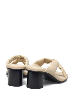 Filippa K Alma Mid Sandal Heeled Sandals For Women Black -Heeled shoes Sales Store fk28150 cdarkivory v9354 4