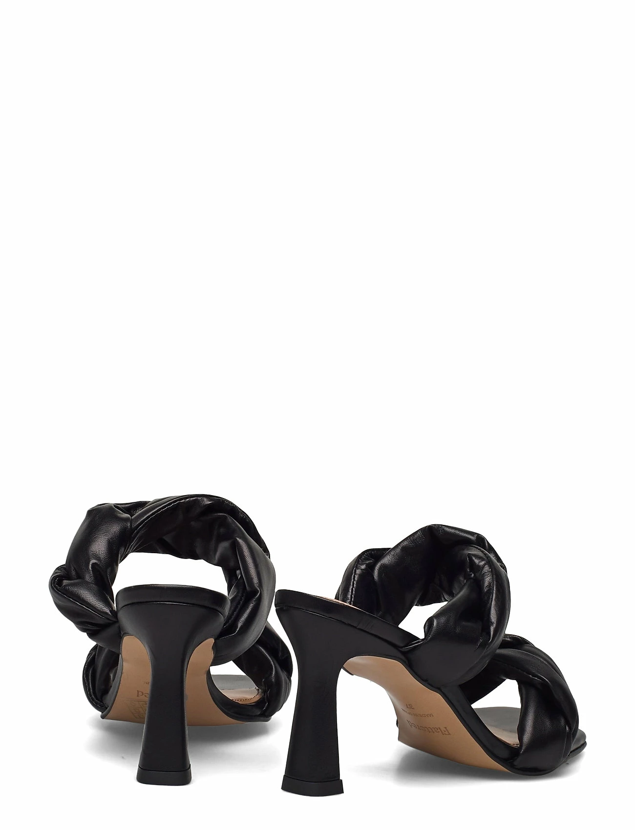 Flattered River Leather Heeled Sandals For Women Black 15 Flattered River Leather Heeled Sandals For Women Black - Image 15