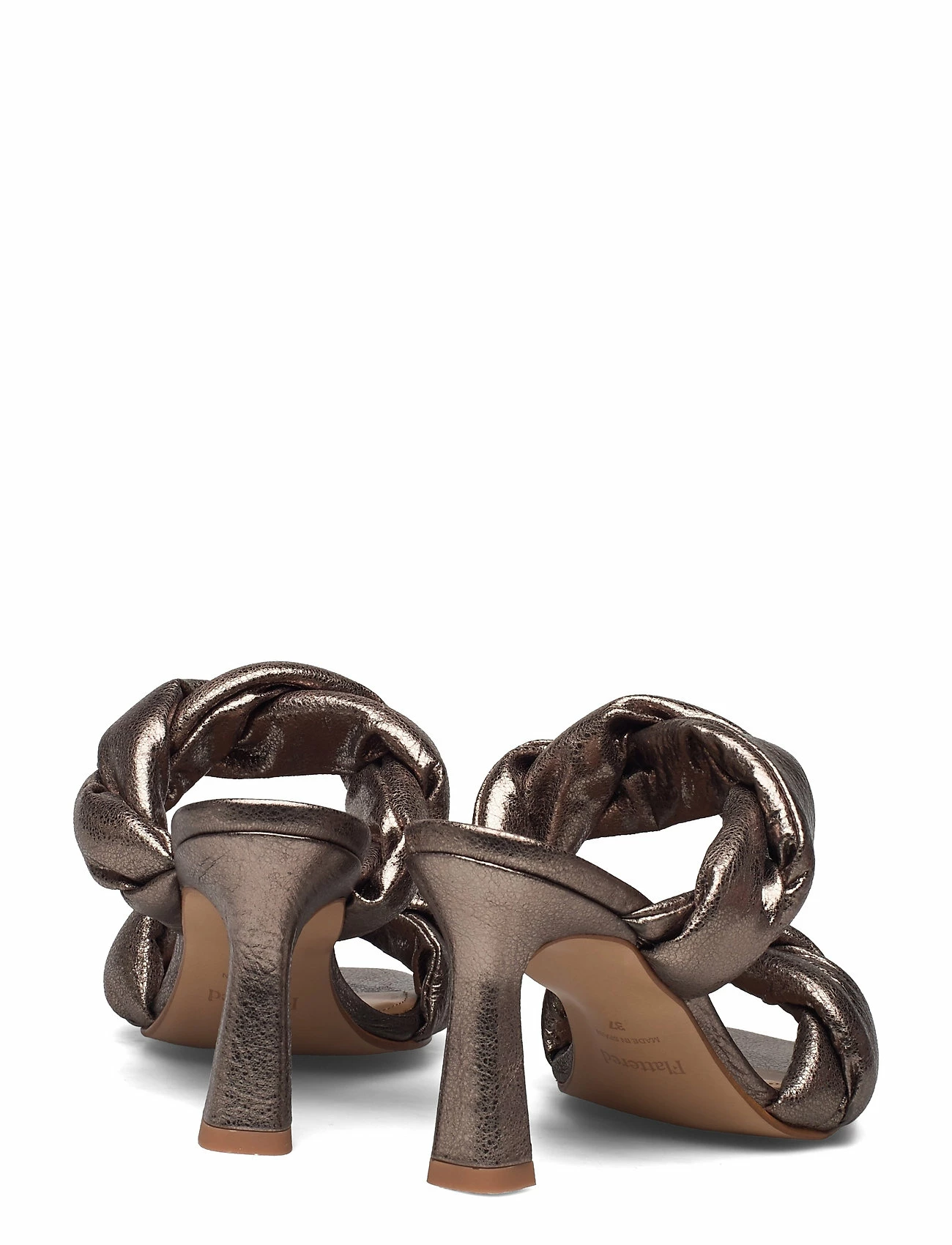 Flattered River Leather Heeled Sandals For Women Black 10 Flattered River Leather Heeled Sandals For Women Black - Image 10