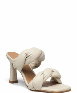 Flattered River Leather Heeled Sandals For Women Black 58 Flattered River Leather Heeled Sandals For Women Black -Heeled shoes Sales Store fla0416002 ccreme