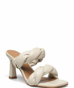 Flattered River Leather Heeled Sandals For Women Black 68 Flattered River Leather Heeled Sandals For Women Black -Heeled shoes Sales Store fla0416004 ccreme