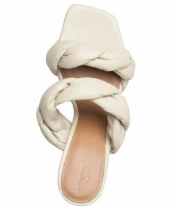 Flattered River Leather Heeled Sandals For Women Black 71 Flattered River Leather Heeled Sandals For Women Black -Heeled shoes Sales Store fla0416004 ccreme 3