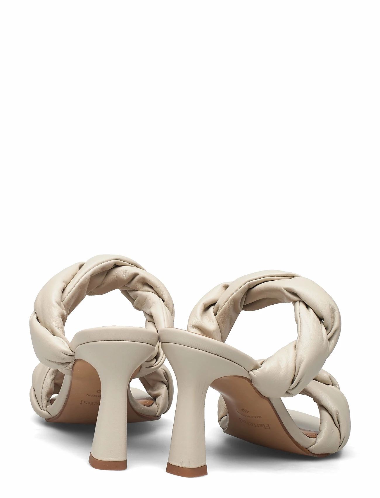 Flattered River Leather Heeled Sandals For Women Black 35 Flattered River Leather Heeled Sandals For Women Black - Image 35