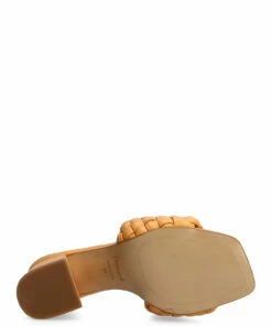 Flattered Odessa Bleached Heeled Sandals For Women Bleached Orange -Heeled shoes Sales Store fla416101 cbleachedorange 4