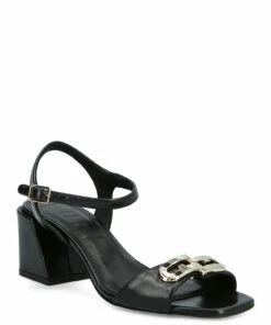 FURLA CHAIN SANDAL T.60 Heeled Sandals For Women Nero 11 FURLA CHAIN SANDAL T.60 Heeled Sandals For Women Nero -Heeled shoes Sales Store furye33fuc cnero 1