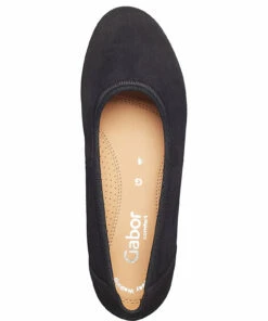 Gabor Ballerina Wedge Heels For Women Black -Heeled shoes Sales Store gab0269047 cblack 3