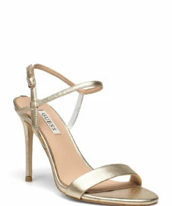 GUESS KABELLE Heeled Sandals For Women Platino