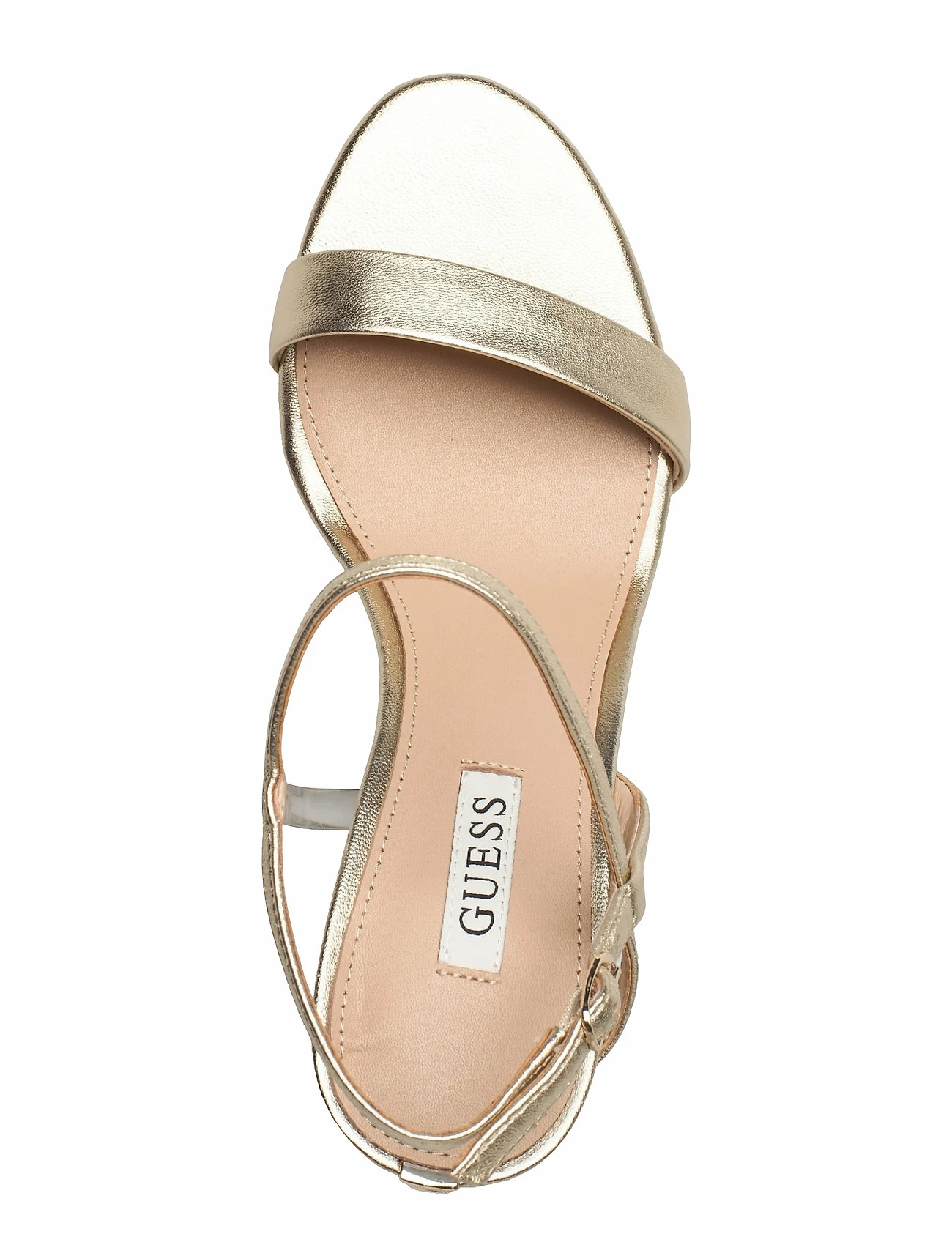 GUESS KABELLE Heeled Sandals For Women Platino 4 GUESS KABELLE Heeled Sandals For Women Platino - Image 4