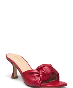 GUESS DIEDRA Heeled Sandals For Women Red 11 GUESS DIEDRA Heeled Sandals For Women Red -Heeled shoes Sales Store guefl6deisue03 cred vred 1