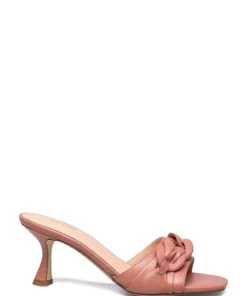 GUESS DILLIE Heeled Sandals For Women White -Heeled shoes Sales Store guefl6dlllea03 csalmon vsalmo 1