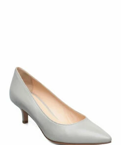 Jennie-Ellen Loui Pumps For Women Grey Leather