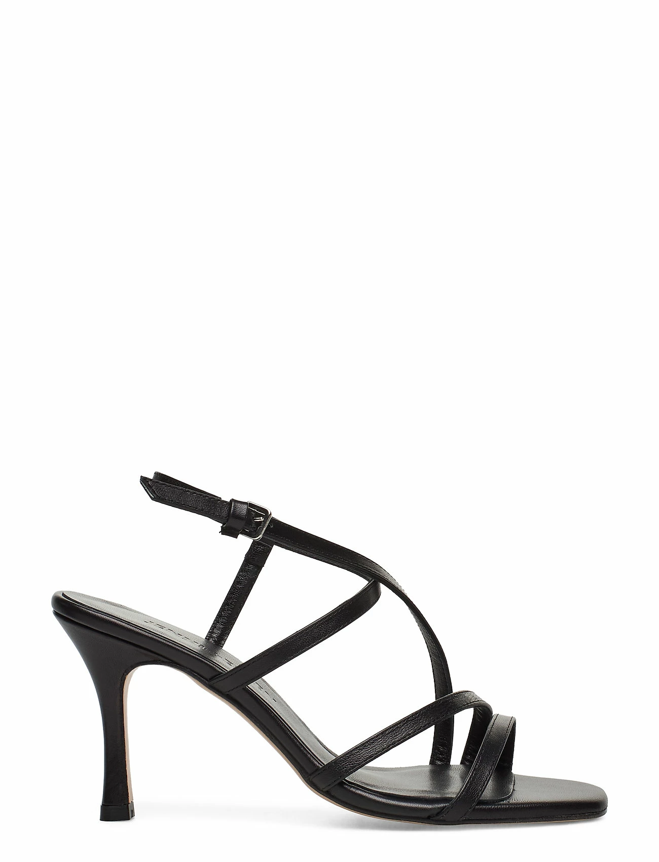 Jennie-Ellen Anais Heeled Sandals For Women Black Leather 7 Jennie-Ellen Anais Heeled Sandals For Women Black Leather - Image 7
