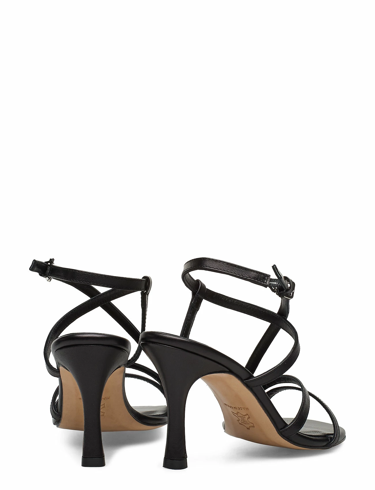 Jennie-Ellen Anais Heeled Sandals For Women Black Leather 10 Jennie-Ellen Anais Heeled Sandals For Women Black Leather - Image 10