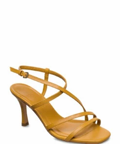 Jennie-Ellen Anais Heeled Sandals For Women Black Leather