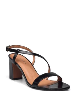 Jonak Paris 088-VANESSA CUIR VIEILLI Heeled Sandals For Women Black -Heeled shoes Sales Store jon7000119 cblack 1