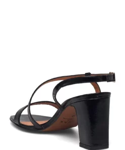 Jonak Paris 088-VANESSA CUIR VIEILLI Heeled Sandals For Women Black -Heeled shoes Sales Store jon7000119 cblack 2