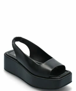 ANNY NORD LEVEL UP Sling-Back Heeled Sandals For Women Black -Heeled shoes Sales Store nny210109 cblack v90 1