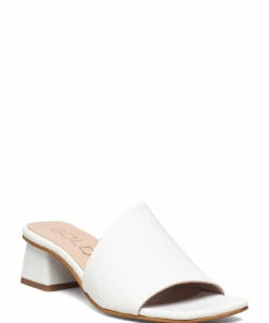 GOLD Rubio Suede Black 299 Heeled Sandals For Women