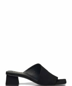 GOLD Rubio Suede Black 299 Heeled Sandals For Women -Heeled shoes Sales Store old27580 crubiosuedeblack v199 1