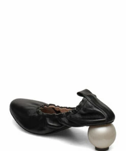 Mother of Pearl BEATRICE BLACK SHOE WITH PEARL HEEL Pumps For Women 30 Mother of Pearl BEATRICE BLACK SHOE WITH PEARL HEEL Pumps For Women -Heeled shoes Sales Store othpaw208028 cblack 1