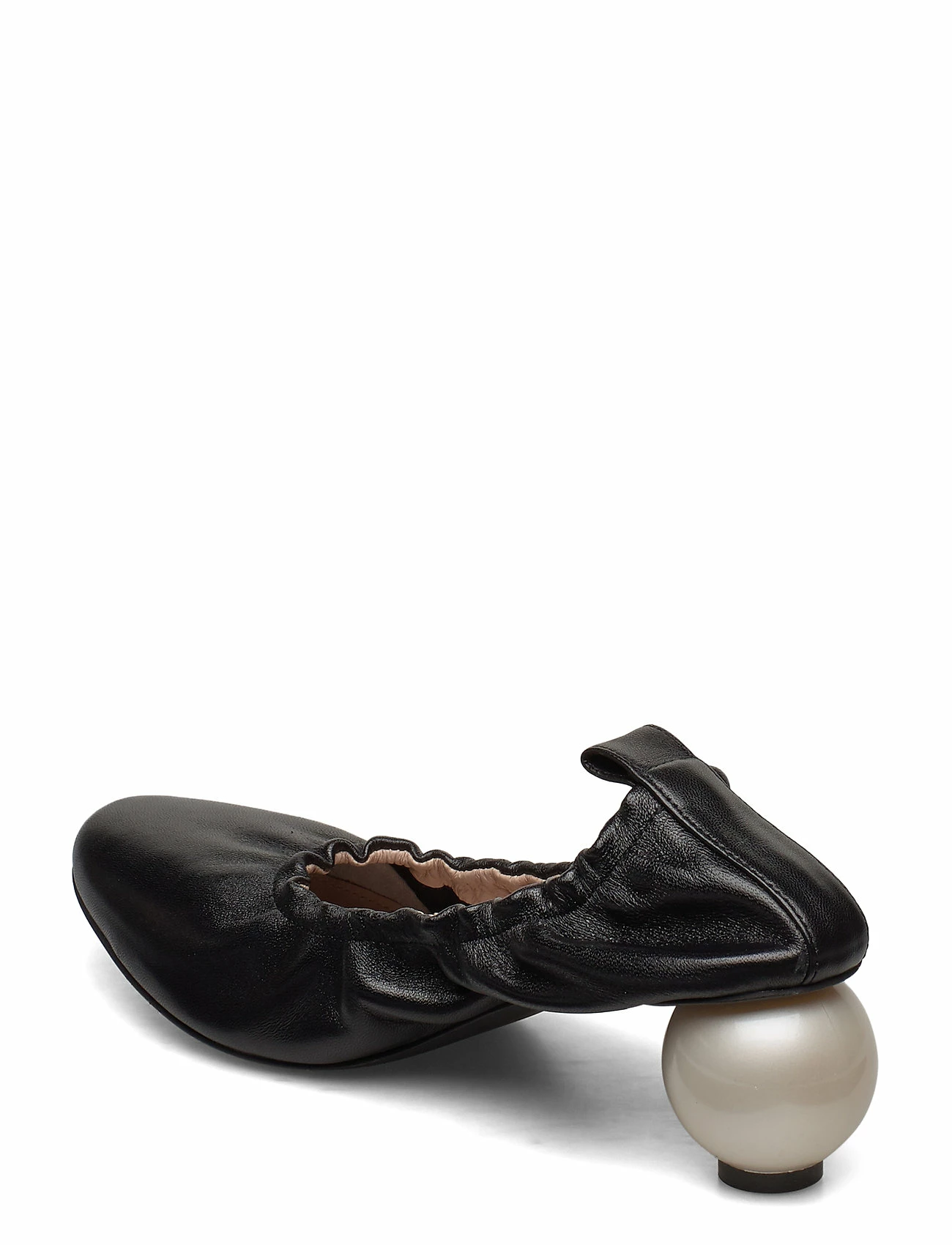 Mother of Pearl BEATRICE BLACK SHOE WITH PEARL HEEL Pumps For Women 12 Mother of Pearl BEATRICE BLACK SHOE WITH PEARL HEEL Pumps For Women - Image 12