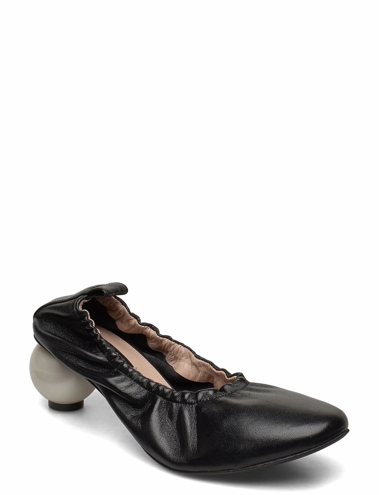 Mother of Pearl BEATRICE BLACK SHOE WITH PEARL HEEL Pumps For Women 10 Mother of Pearl BEATRICE BLACK SHOE WITH PEARL HEEL Pumps For Women - Image 10