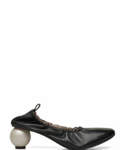 Mother of Pearl BEATRICE BLACK SHOE WITH PEARL HEEL Pumps For Women 35 Mother of Pearl BEATRICE BLACK SHOE WITH PEARL HEEL Pumps For Women -Heeled shoes Sales Store othpaw208028 cblack 12