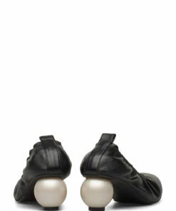 Mother of Pearl BEATRICE BLACK SHOE WITH PEARL HEEL Pumps For Women 33 Mother of Pearl BEATRICE BLACK SHOE WITH PEARL HEEL Pumps For Women -Heeled shoes Sales Store othpaw208028 cblack 4
