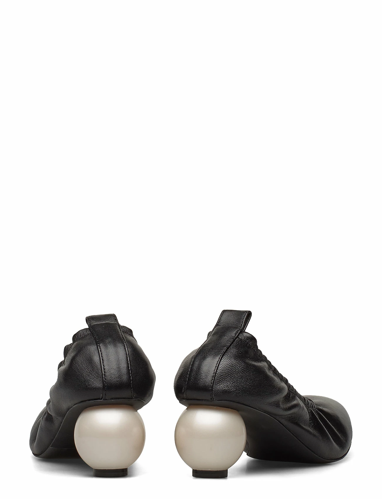 Mother of Pearl BEATRICE BLACK SHOE WITH PEARL HEEL Pumps For Women 15 Mother of Pearl BEATRICE BLACK SHOE WITH PEARL HEEL Pumps For Women - Image 15