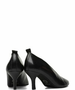 Pavement Kim Pumps For Women Black Suede -Heeled shoes Sales Store pav1544 cblack 4