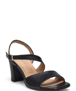 Pavement Kenzie Heeled Sandals For Women Black Leather 026 11 Pavement Kenzie Heeled Sandals For Women Black Leather 026 -Heeled shoes Sales Store pav15651 cblackleather026 1