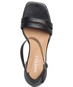 Pavement Jordi Heeled Sandals For Women White Leather 046 15 Pavement Jordi Heeled Sandals For Women White Leather 046 -Heeled shoes Sales Store pav1611 cblack020 3