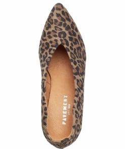 Pavement Helena Pumps For Women Leopard Suede -Heeled shoes Sales Store pav17491 cleopardsuede 3