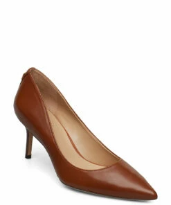 Lauren Ralph Lauren Lanette Leather Pump Pumps For Women Deep Saddle Tan 22 Lauren Ralph Lauren Lanette Leather Pump Pumps For Women Deep Saddle Tan -Heeled shoes Sales Store raf802723236 cdeepsaddletan v10265282whv 1