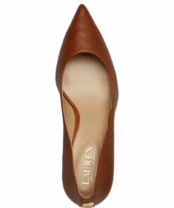 Lauren Ralph Lauren Lanette Leather Pump Pumps For Women Deep Saddle Tan 15 Lauren Ralph Lauren Lanette Leather Pump Pumps For Women Deep Saddle Tan -Heeled shoes Sales Store raf802723236 cdeepsaddletan v10265282whv 3