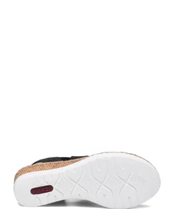 Rieker V38G8-00 Wedge Heels For Women Black 10 Rieker V38G8-00 Wedge Heels For Women Black -Heeled shoes Sales Store riev38g800 cblack 4