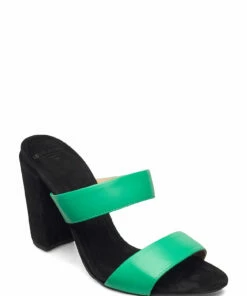 Royal RepubliQ Liberty Strap Sandal 201 Heeled Sandals For Women Yellow -Heeled shoes Sales Store rrq251268120131 cgreen