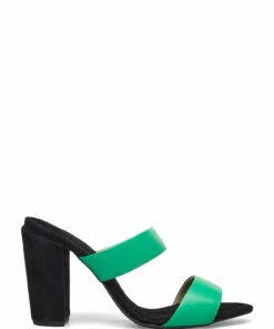 Royal RepubliQ Liberty Strap Sandal 201 Heeled Sandals For Women Yellow -Heeled shoes Sales Store rrq251268120131 cgreen 1